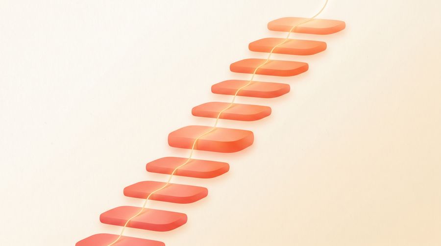 A stepped ladder of capabilities rising from low-risk assistance to autonomous code generation